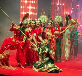 सावटा येथील क्रेडो वर्ल्ड स्कूलमध्ये कोजागिरीनिमित्त दुर्गा महोत्सव उत्साहात