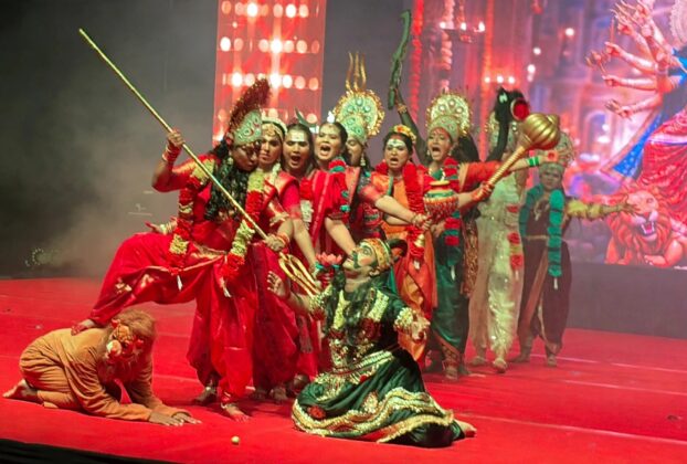 सावटा येथील क्रेडो वर्ल्ड स्कूलमध्ये कोजागिरीनिमित्त दुर्गा महोत्सव उत्साहात